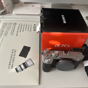소니 A7C II 미러리스 카메라