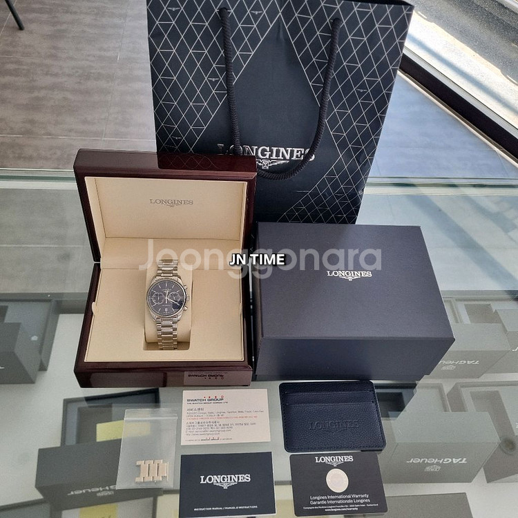 론진 마스터콜렉션 투카운터 청판 40mm(2025년식)--8