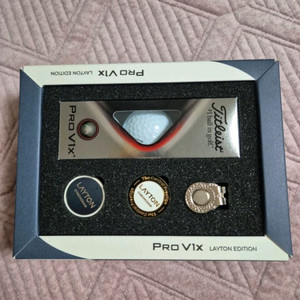 타이틀리스트 프로V1X 레이튼 에디션 골프공