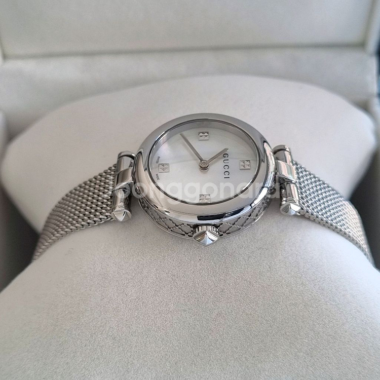 구찌 디아망티시마 27mm 여성용 쿼츠 YA141504--4