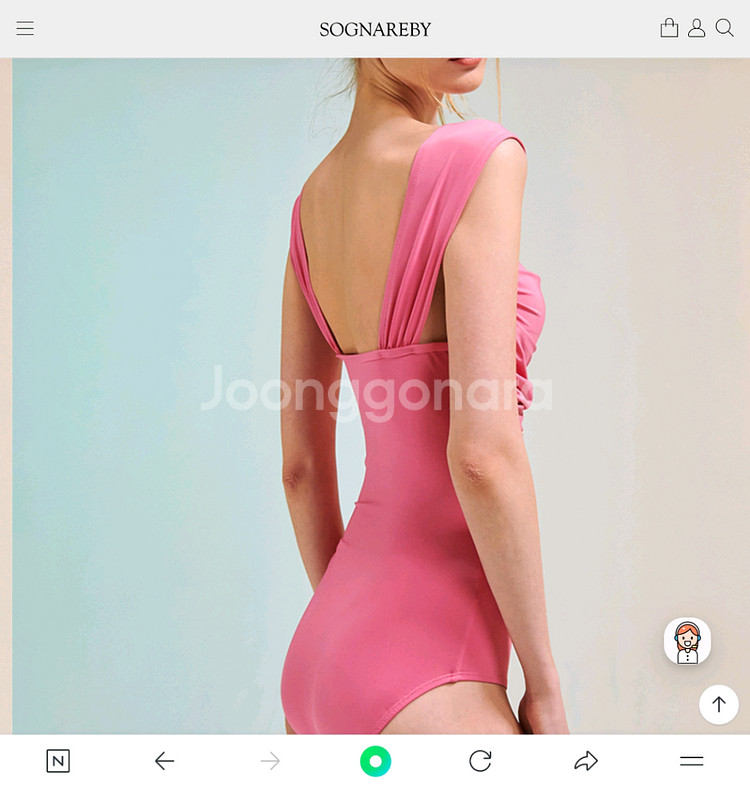 소냐레바이 SOGNAREBY 글로리 원피스 핑크 수영복--1