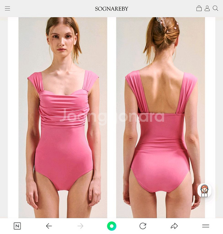 소냐레바이 SOGNAREBY 글로리 원피스 핑크 수영복--5