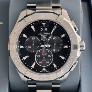 태그호이어 아쿠아레이서 크로노 쿼츠 43mm