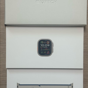 애플워치 울트라2 풀박 + 서비스 배터리100 W-2