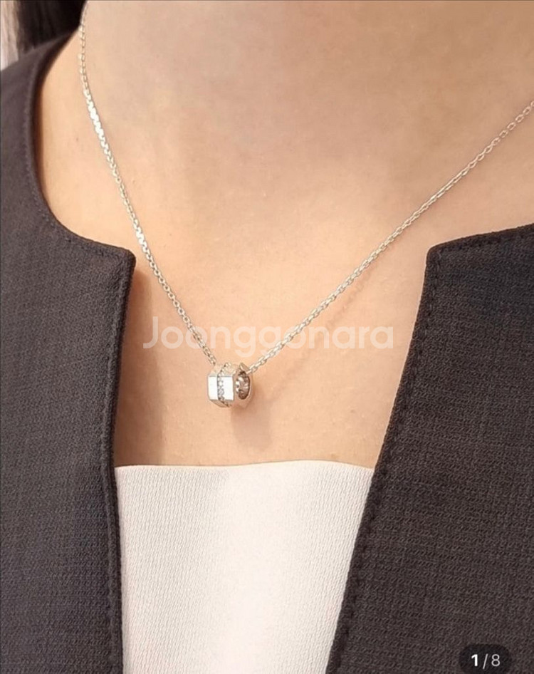 스톤헨지 커넥션 실버 목걸이 (SA24A79T)--1