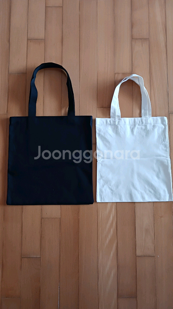 블랙,화이트 에코백 일괄 :둘다 새상품--0