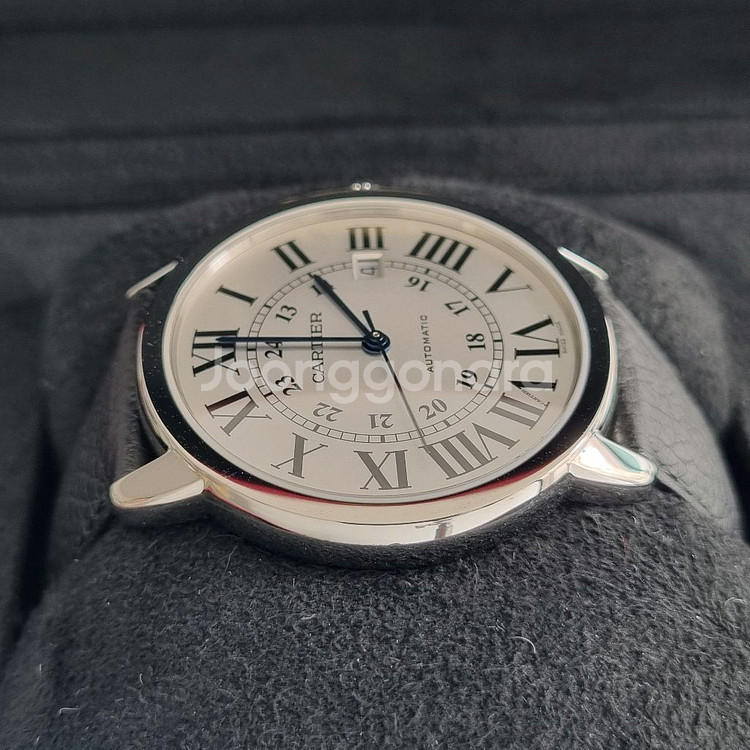 까르띠에 구형 롱드솔로 XL 42mm 오토(2020년)--5