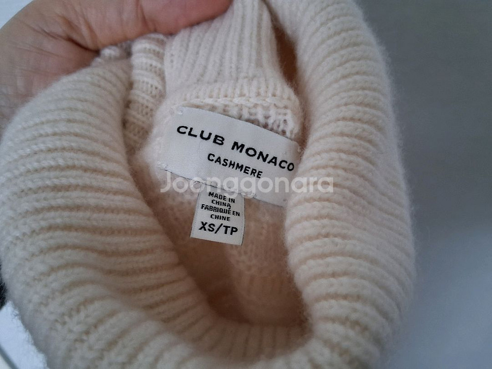 클럽모나코 캐시미어 니트--9