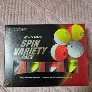 스릭슨 Z-STAR 스피너 베리티 팩 골프공