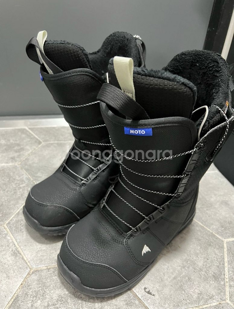 스노우보드 부츠 판매합니다(23/24 버튼 모토 스피드존 265mm)--1