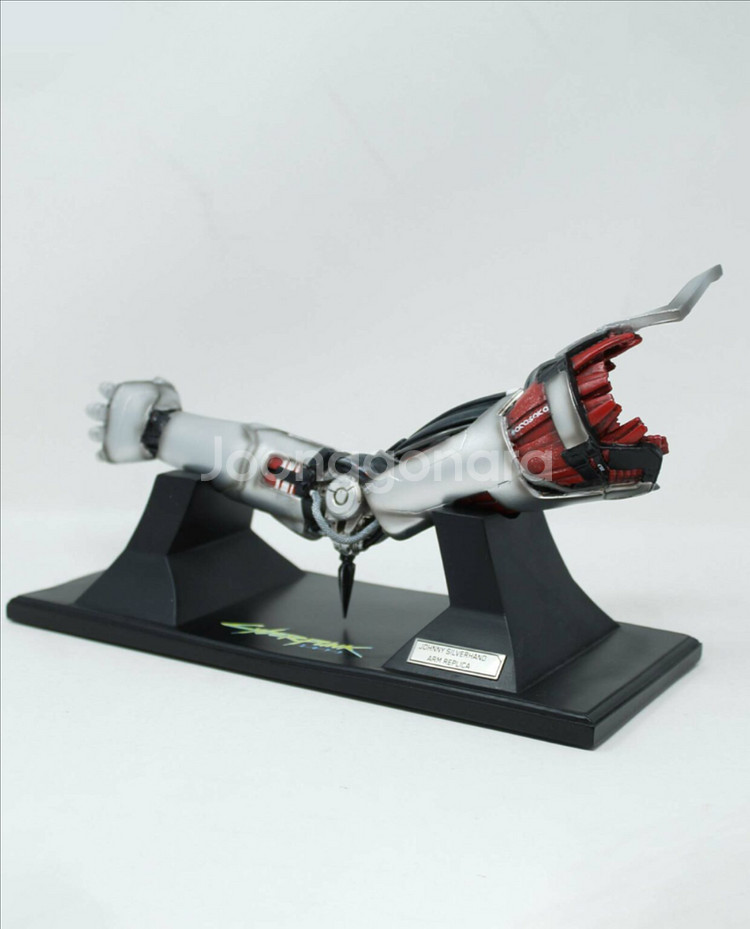 네아미디아 사이버펑크 2077 조니실버핸드 팔 복제품--1