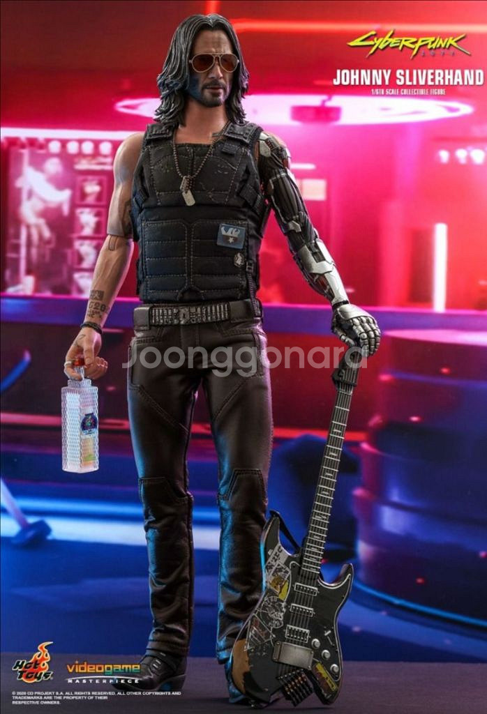 핫토이 사이버펑크 2077 조니실버핸드 피규어--6