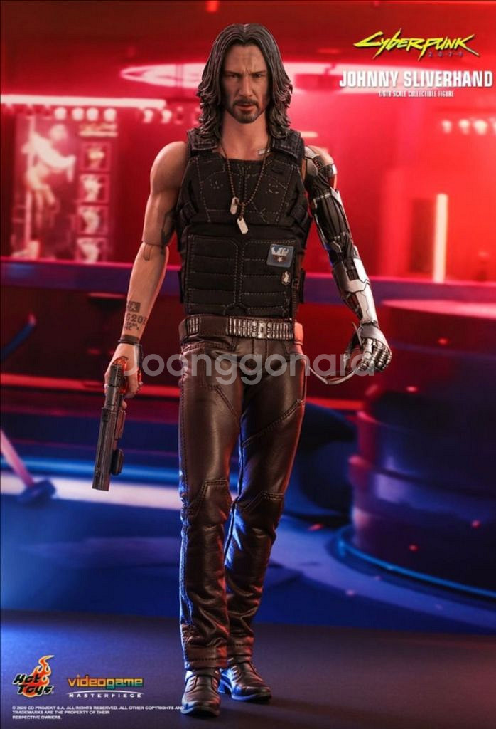 핫토이 사이버펑크 2077 조니실버핸드 피규어--7