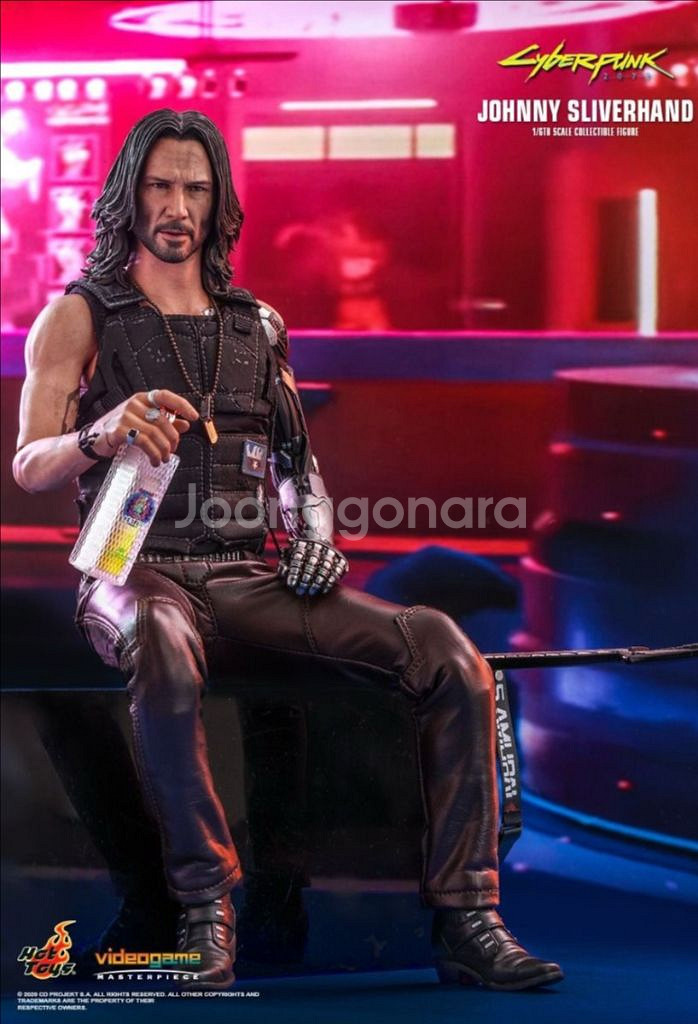 핫토이 사이버펑크 2077 조니실버핸드 피규어--8