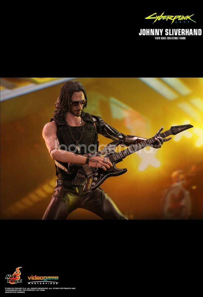 핫토이 사이버펑크 2077 조니실버핸드 피규어--4