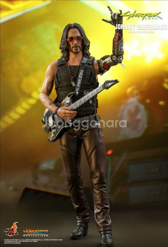 핫토이 사이버펑크 2077 조니실버핸드 피규어--5