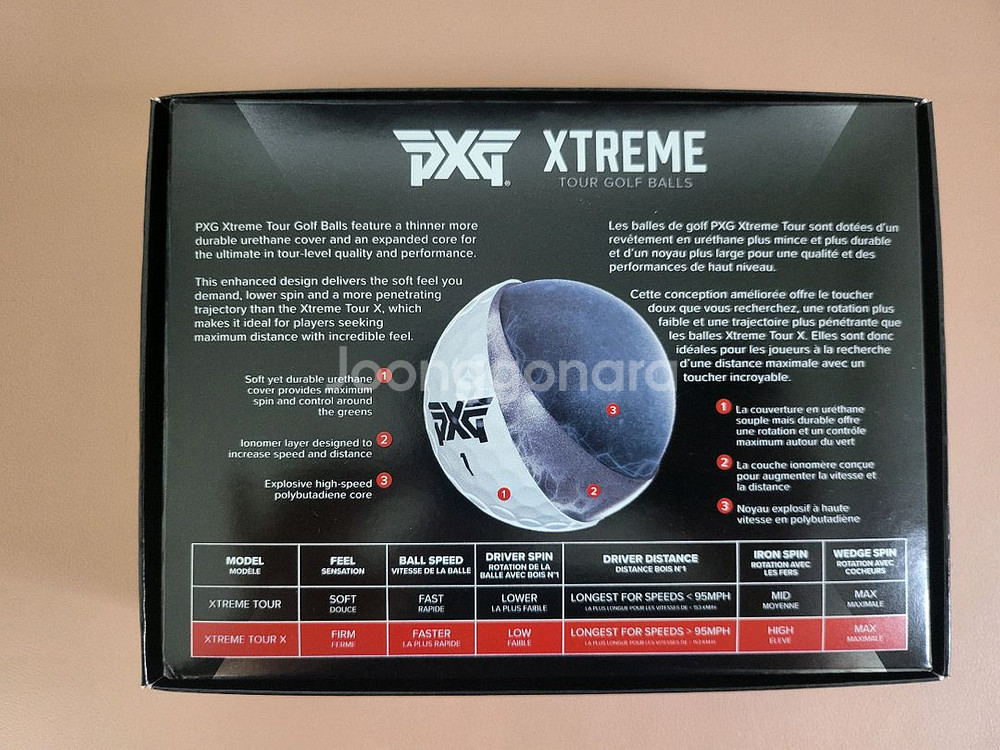 PXG XTREME TOUR 골프공 1더즌 새제품--2