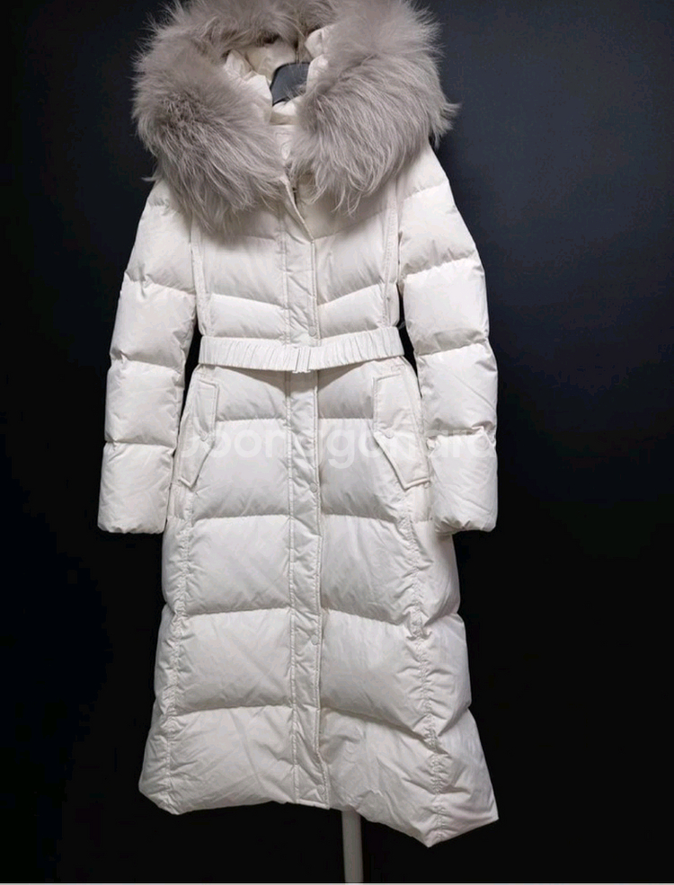 새 에고이스트 구스다운 벨티드 맥시 롱 패딩 55--2