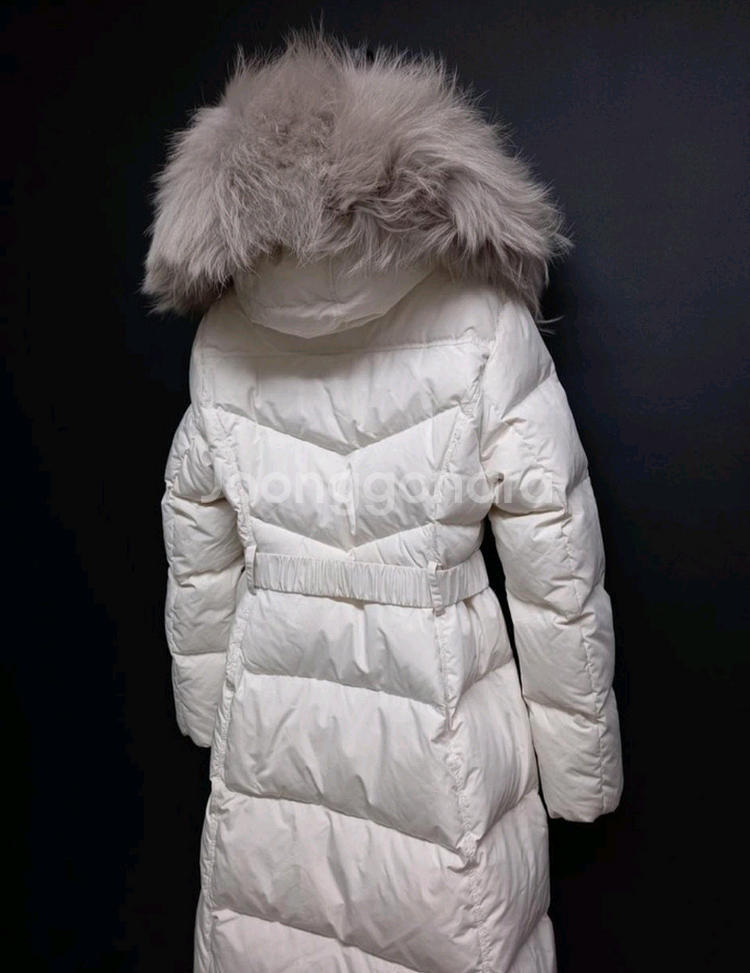 새 에고이스트 구스다운 벨티드 맥시 롱 패딩 55--3