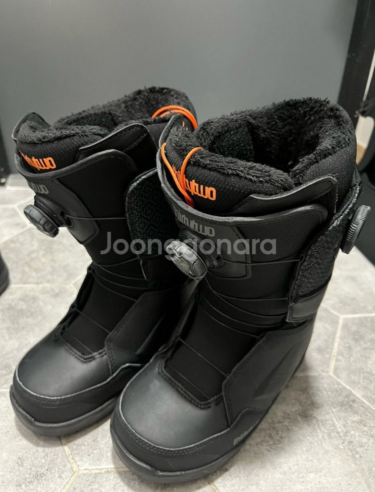 스노우보드 부츠 판매합니다.(23/24 써리투 래쉬드 더블 보아 245mm)--1