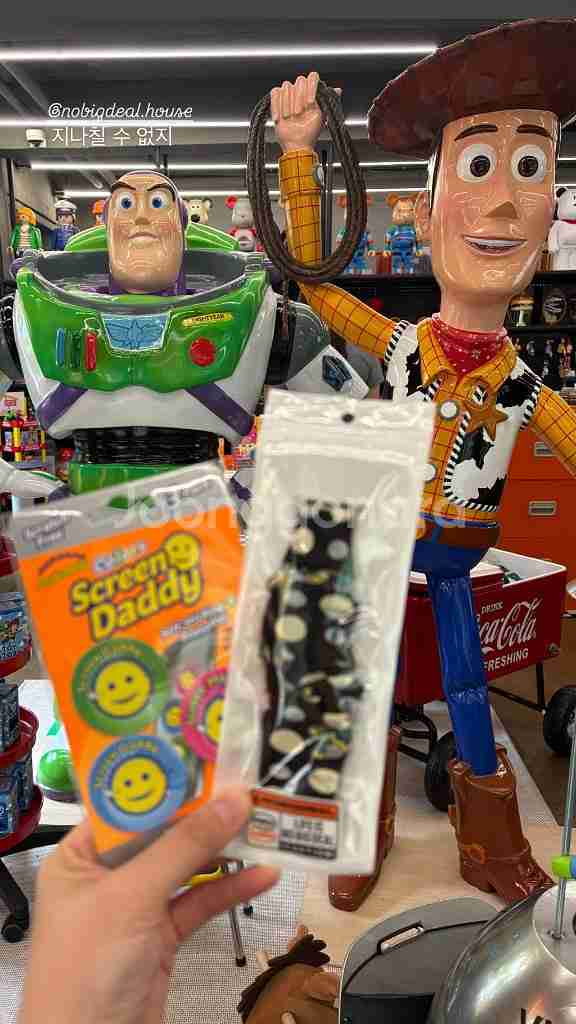 노빅딜 업사이클링 애플워치 스트랩(미키_도트네이비)--1