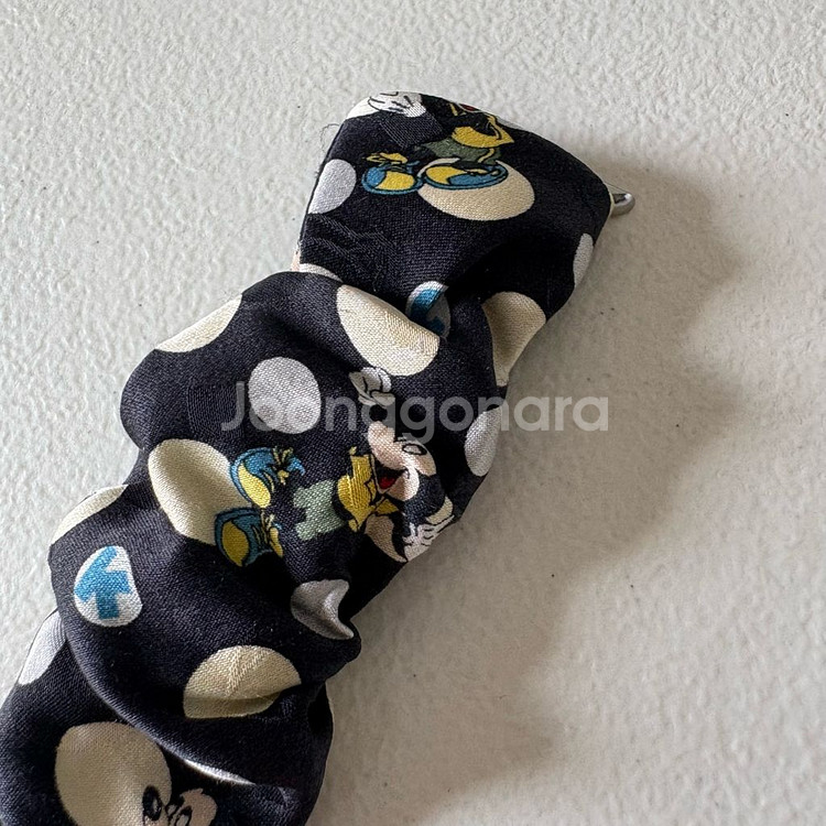 노빅딜 업사이클링 애플워치 스트랩(미키_도트네이비)--4