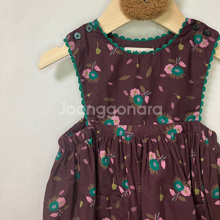 [2Y]카라멜런던 주피터 드레스(브라운 시슬)--4