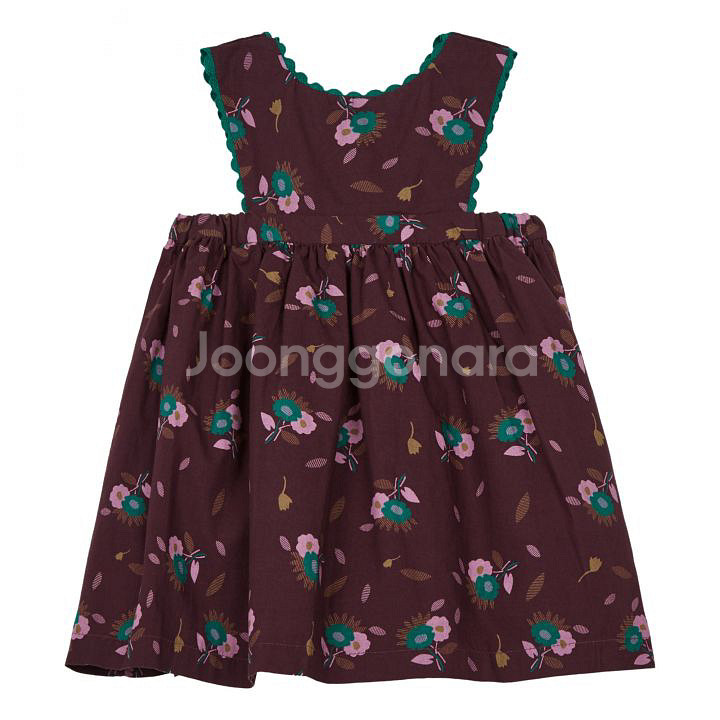 [2Y]카라멜런던 주피터 드레스(브라운 시슬)--2