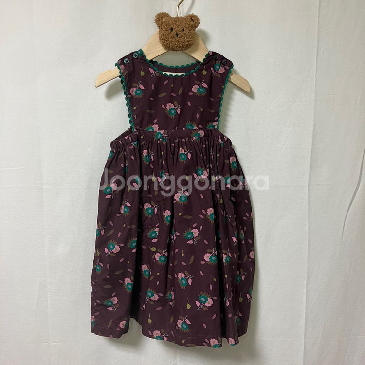 [2Y]카라멜런던 주피터 드레스(브라운 시슬)--3