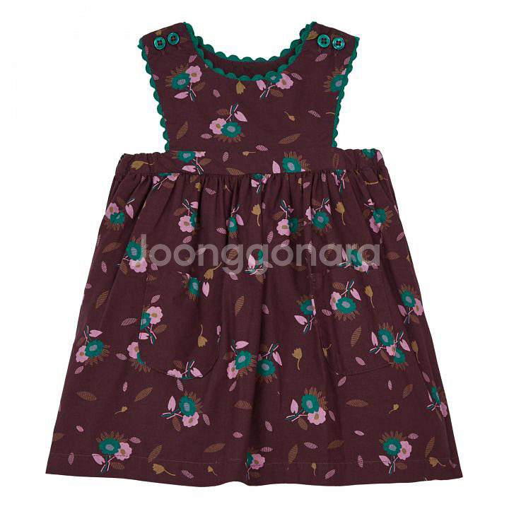 [2Y]카라멜런던 주피터 드레스(브라운 시슬)--1