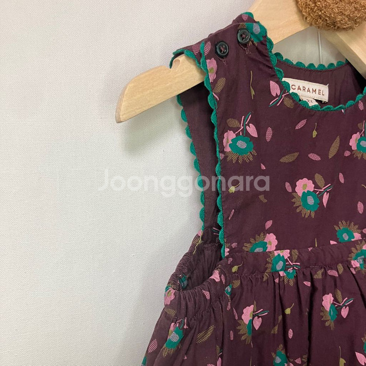 [2Y]카라멜런던 주피터 드레스(브라운 시슬)--7