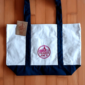 트레이더조 에코백 대형 :택달린 새상품