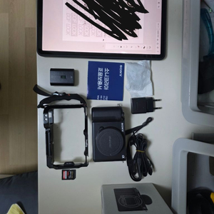 소니 ZV-E1 미러리스 카메라 케이지 메모리 포함