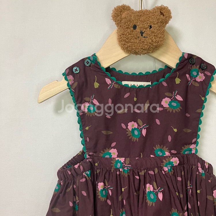 [2Y]카라멜런던 주피터 드레스(브라운 시슬)--12