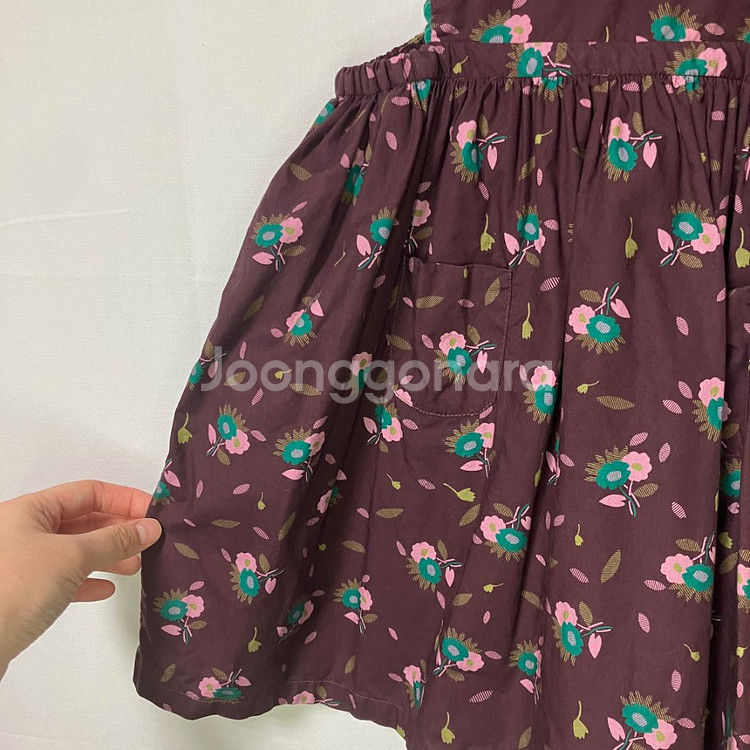 [2Y]카라멜런던 주피터 드레스(브라운 시슬)--13