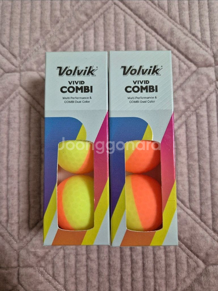 볼빅 비비드 콤비 골프공--1