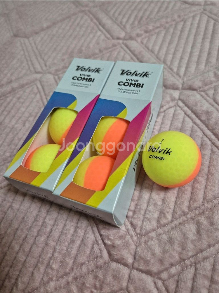 볼빅 비비드 콤비 골프공--0