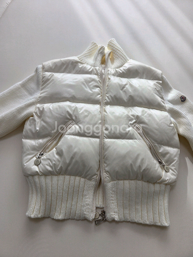 여성 몽클레어 트리콧 패딩 가디건(새상품)--1