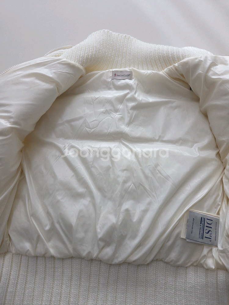 여성 몽클레어 트리콧 패딩 가디건(새상품)--2