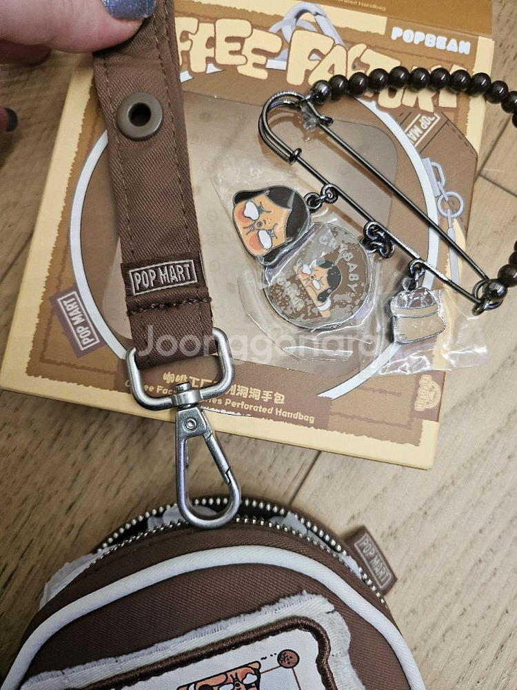 팝마트 신상 커피공장시리즈미니파우치키링 새상품--1