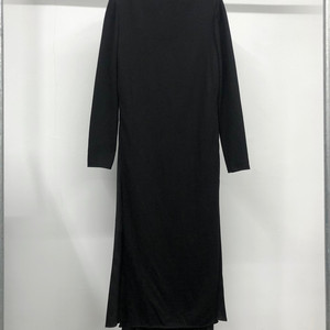 타임 24 백 플리츠 니트 원피스 F