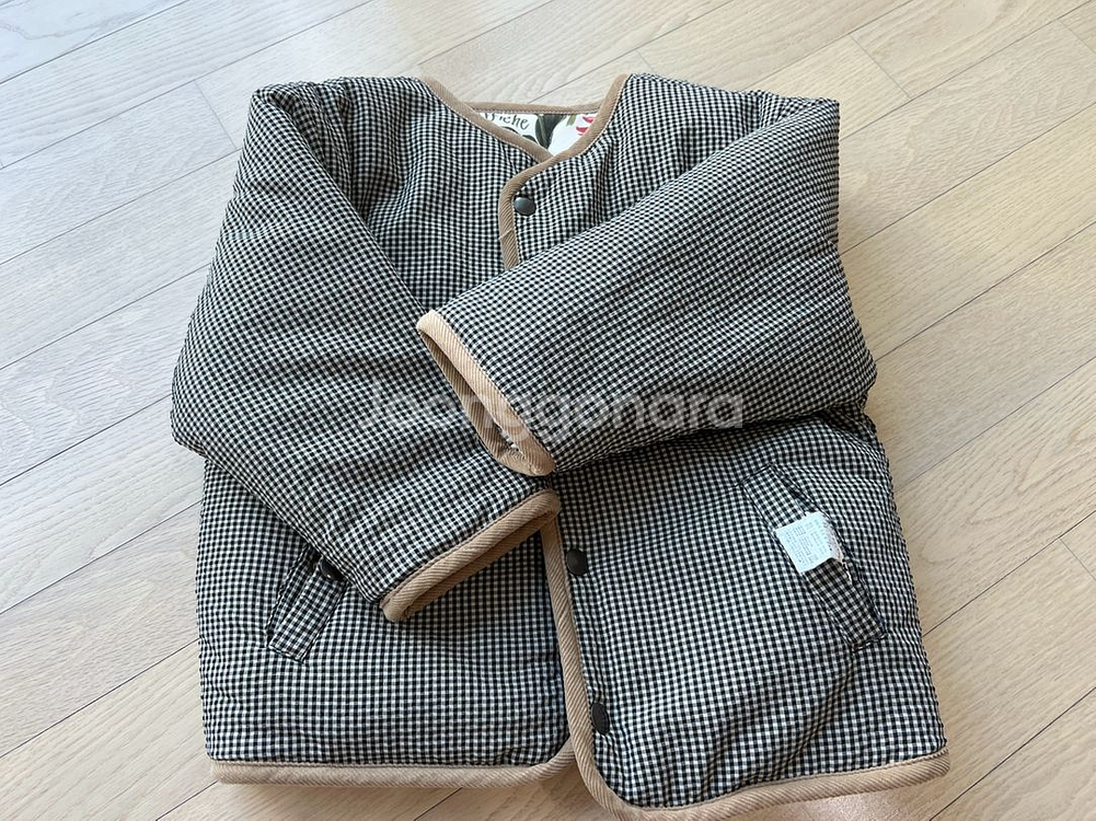 리미떼두두 리버서블 꽃 자켓 M--5