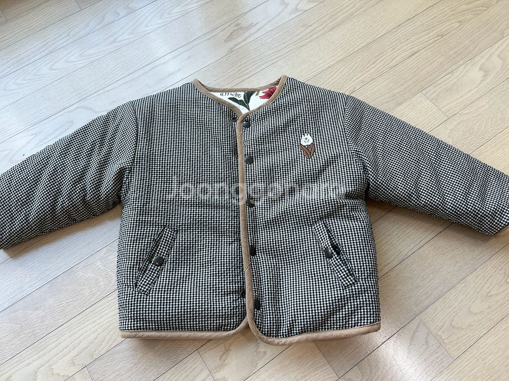 리미떼두두 리버서블 꽃 자켓 M--6