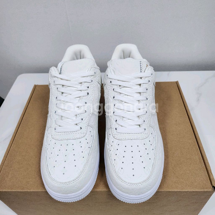 루이비통 x 나이키 에어포스 1 로우 바이 버질 아블로 화이트--2