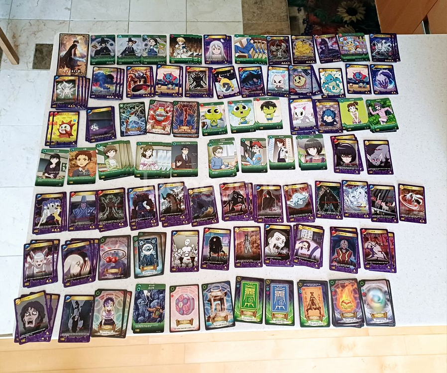 신비아파트카드 판매합니다 -500~3000원--0