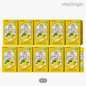 비타오리진 프리미엄 유기농 레몬즙 20g 총 140포