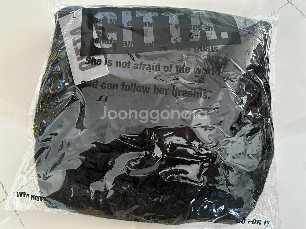 씨타 인조 밍크 셰르파백 새상품 블랙 토트백 밍크가방 CITTA--4