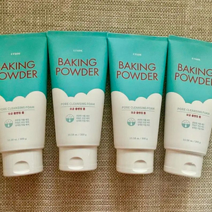 에뛰드 베이킹파우더 모공 클렌징폼 대용량300ml 4개