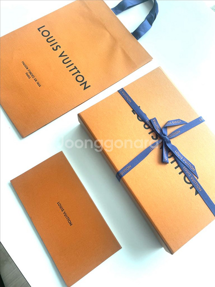 루이비통 네오쁘띠 다미에 비니 블루--5