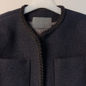 (ceeci) 씨에씨 트림 트위드 가디건 자켓 한번 착용